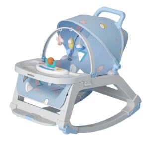 DR-04001 Silla Mecedora para Bebe Multifuncional 5 en 1 Top